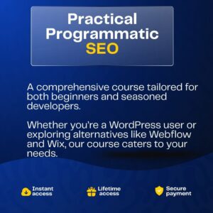 Practical Programmatic SEO